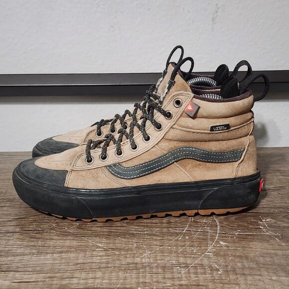 Vans Sk8-hi MTE 2 Men's HydroGuard Waterproof Outdoor Shoes Size 7 Brown - Picture 1 of 9